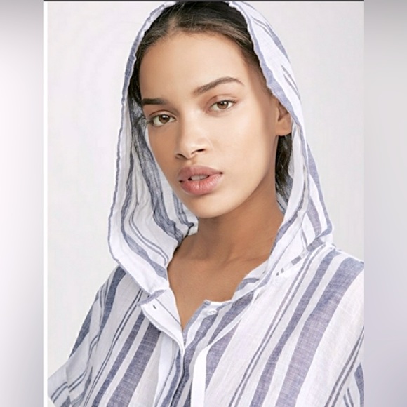 ANTHROPOLOGIE Tavik Romper Shorts Beach Cover Up Size L fits Size 10-12 - Picture 5 of 12